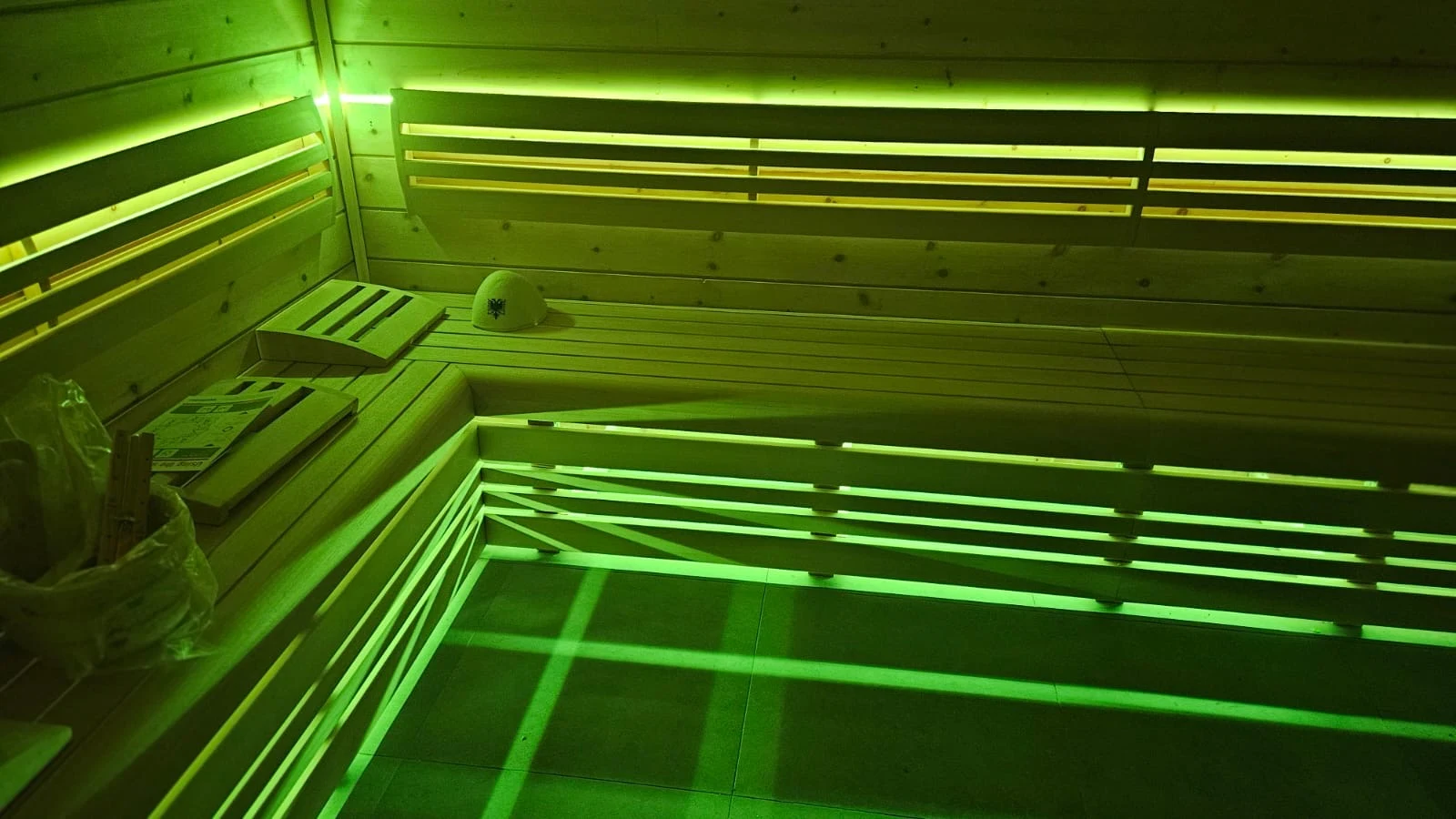 Sauna u rodinného domu